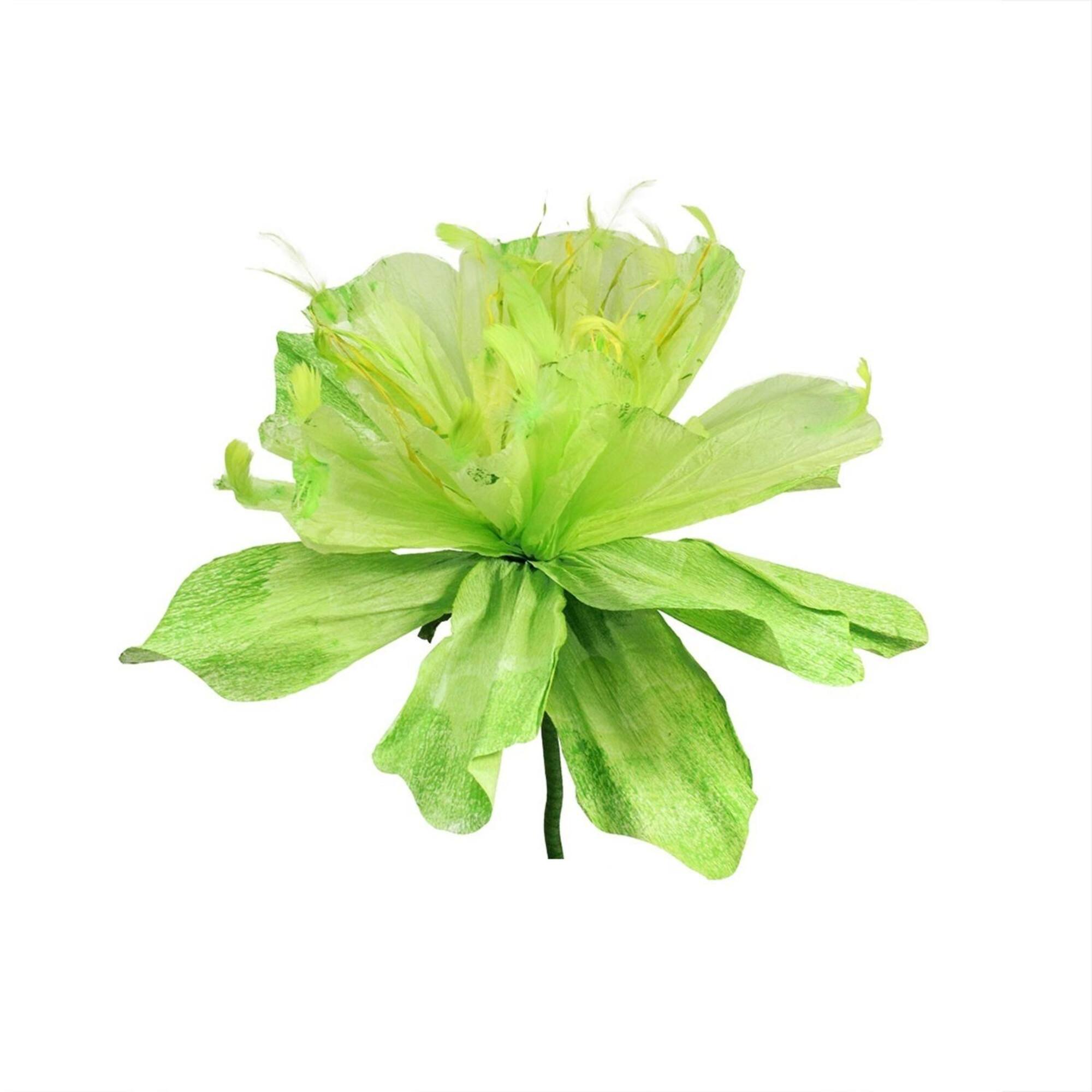 Green & Yellow Floral Stem